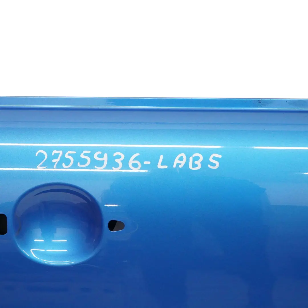 Mini Cooper R55 R56 Door Front Right O/S R57 R58 Laser Blue Metallic - A59 - SKU 2755936-LAB5 - Part number 2755936