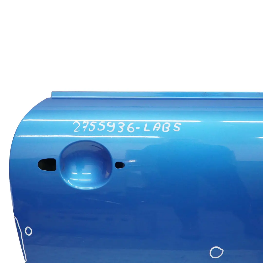 Porta Anteriore Destra R57 R58 Laser Blue Metallic - A59 per Mini Cooper R55 R56 con numero di parte 2755936 Mini Cooper R55 R56 Porta Anteriore Destra R57 R58 Laser Blue Metallic - A59 - SKU 2755936-LAB5 - Numero di parte 2755936