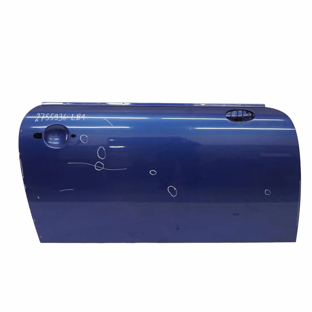 Porta anteriore destra Lightning Blue - A63 per Mini Cooper R55 R56 R57 R58 R59 con numero di parte 2755936 Mini Cooper R55 R56 R57 R58 R59 Porta anteriore destra Lightning Blue - A63 - SKU 2755936-LB1 - Numero di parte 2755936