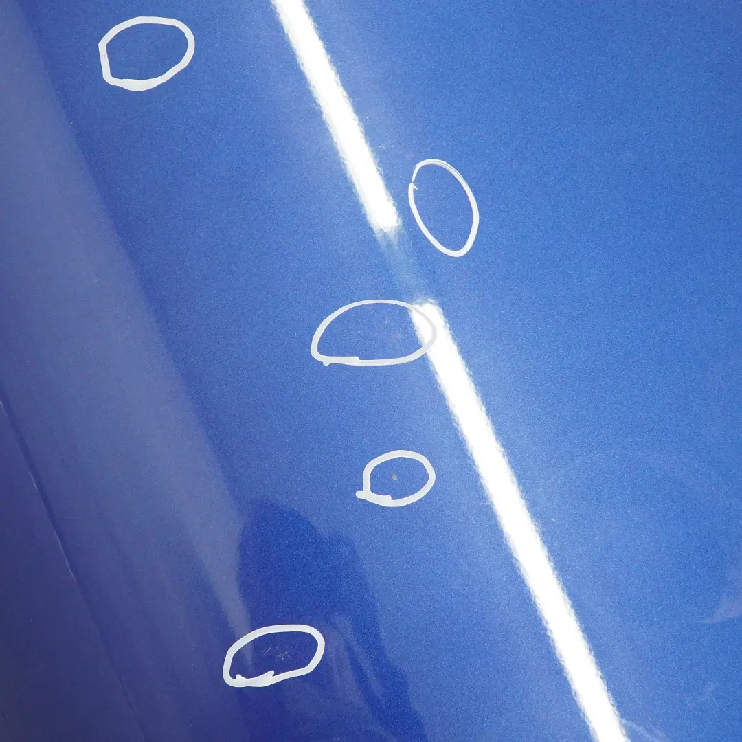 Puerta Delantera Derecha Lightning Blue Metallic para Mini Cooper R55 R56 R57 R58 con número de pieza 2755936 Mini Cooper R55 R56 R57 R58 Puerta Delantera Derecha Lightning Blue Metallic - SKU 2755936-LB2 - Número de pieza 2755936