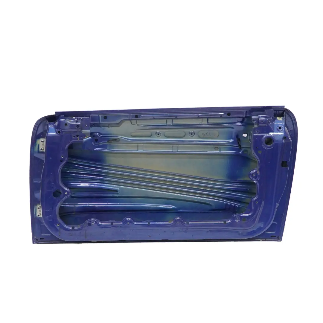 Door Front Right O/S Lightning Blue Metallic to Mini Cooper R55 R56 R57 R58 with Part number 2755936 Mini Cooper R55 R56 R57 R58 Door Front Right O/S Lightning Blue Metallic - SKU 2755936-LB2 - Part number 2755936