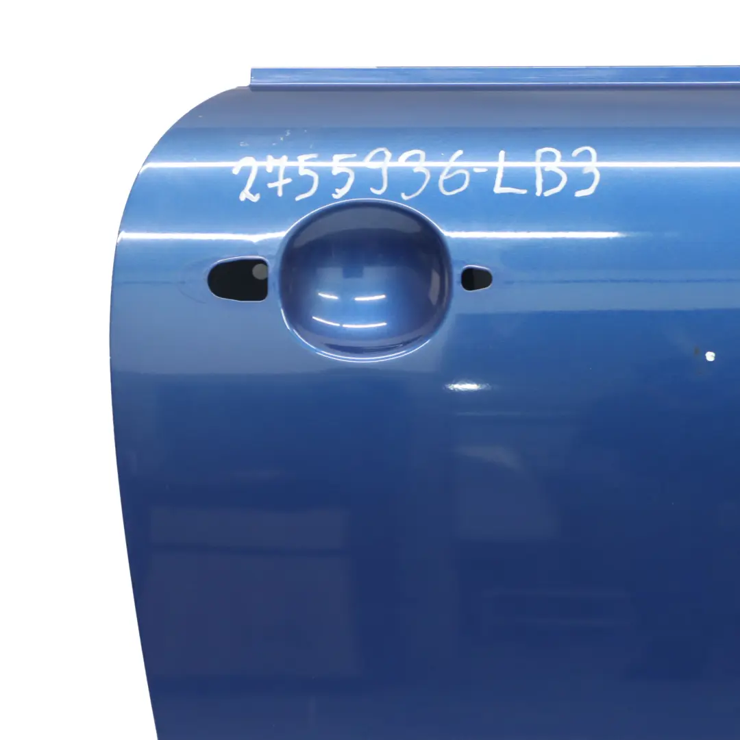 Mini R55 R56 Drzwi Prawe Przednie Niebieskie Lightning Blue - A63 - SKU 2755936-LB3 - Numer Części 2755936