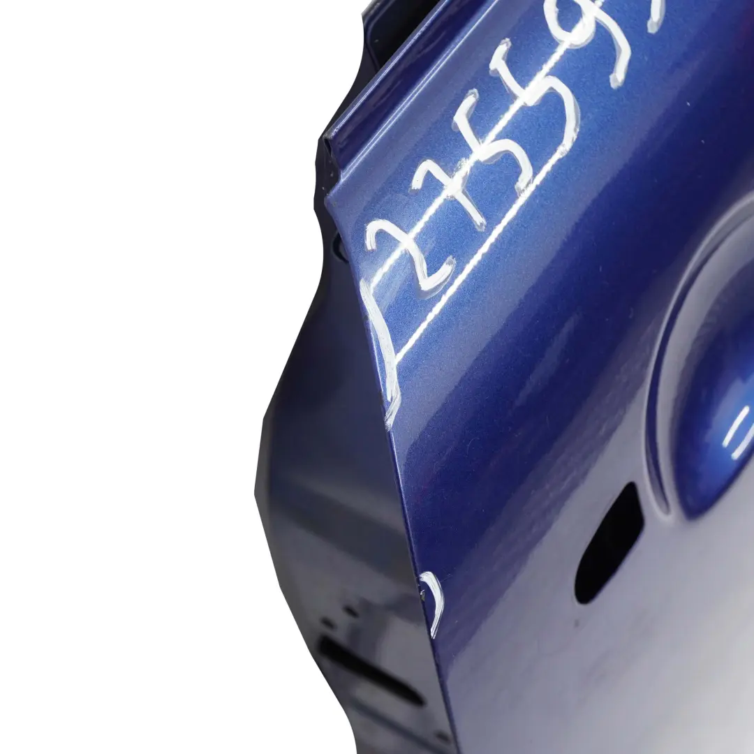 Mini Cooper R55 R56 R57 R58 Door Front Right O/S Lightning Blue Metallic - A63 - SKU 2755936-LB5 - Part number 2755936
