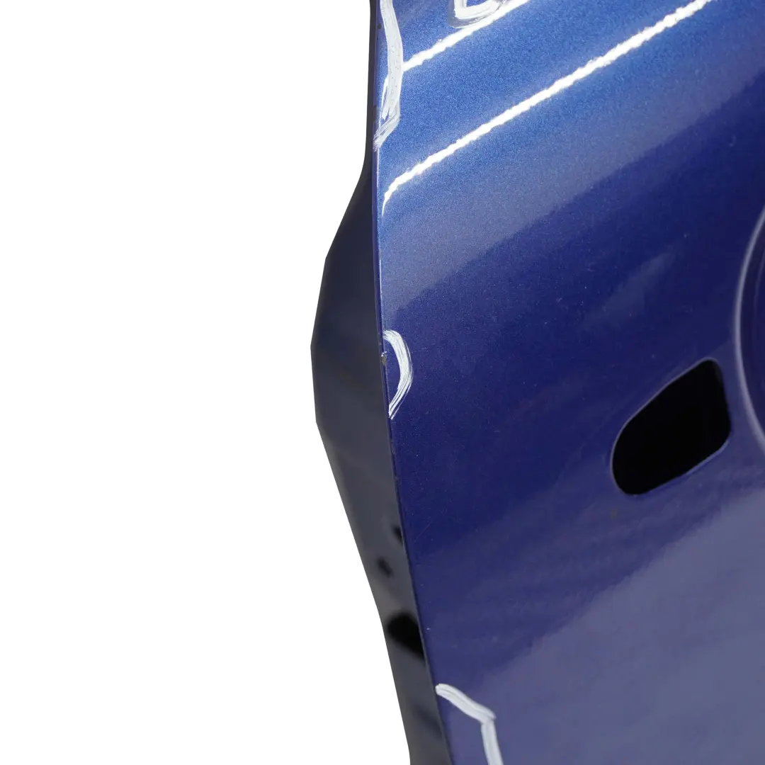 Door Front Right O/S Lightning Blue Metallic - A63 to Mini Cooper R55 R56 R57 R58 with Part number 2755936 Mini Cooper R55 R56 R57 R58 Door Front Right O/S Lightning Blue Metallic - A63 - SKU 2755936-LB5 - Part number 2755936