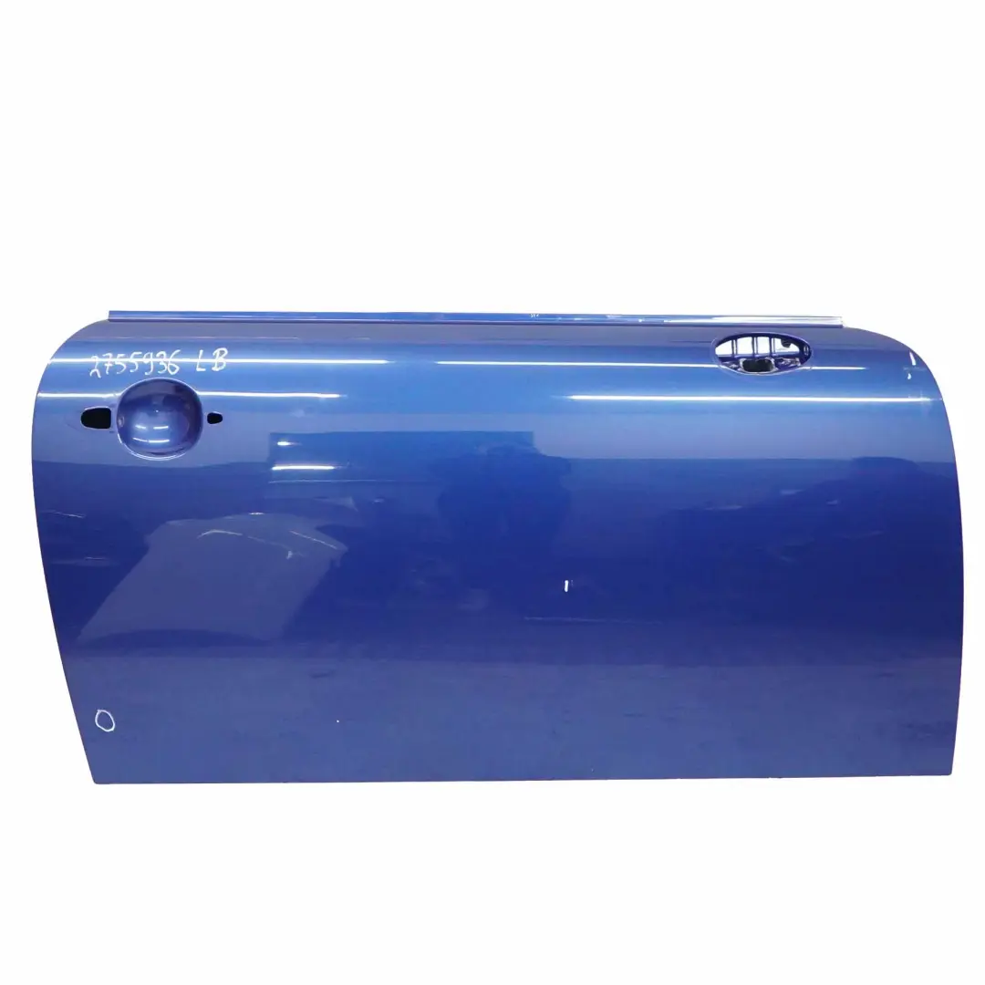 Tür Vorne Rechts Lightning Blau - A63 für Mini Cooper R55 R56 R57 R58 R59 mit Teilenummer 2755936 Mini Cooper R55 R56 R57 R58 R59 Tür Vorne Rechts Lightning Blau - A63 - SKU 2755936-LB - Teilenummer 2755936