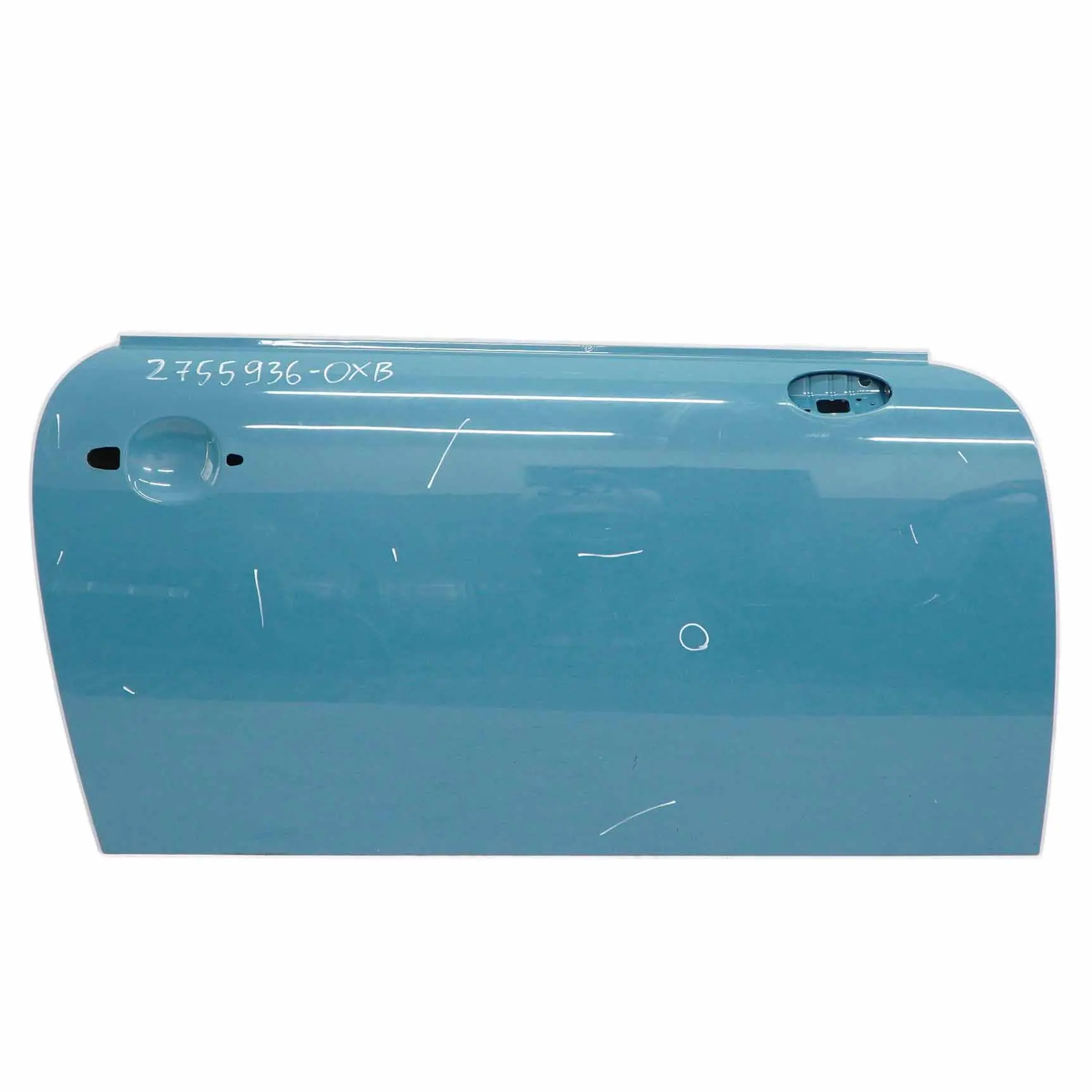 Mini R56 Door Front Right O/S R55 R57 R58 Oxygen Blue Metallic - A74