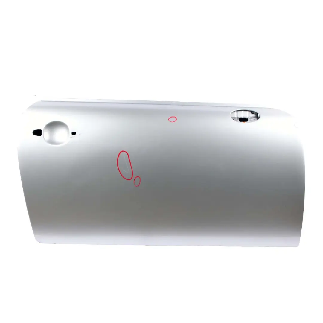 Door Front Right O/S Pure Silver Metallic - 900 to Mini Cooper R55 R56 R57 R58 R59 with Part number 2755936 Mini Cooper R55 R56 R57 R58 R59 Door Front Right O/S Pure Silver Metallic - 900 - SKU 2755936-PS2 - Part number 2755936