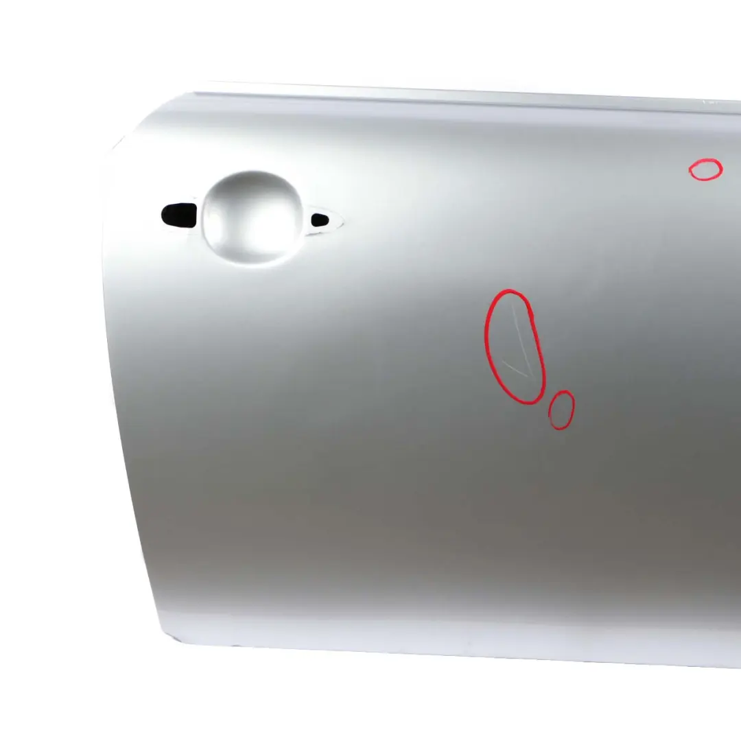 Door Front Right O/S Pure Silver Metallic - 900 to Mini Cooper R55 R56 R57 R58 R59 with Part number 2755936 Mini Cooper R55 R56 R57 R58 R59 Door Front Right O/S Pure Silver Metallic - 900 - SKU 2755936-PS2 - Part number 2755936