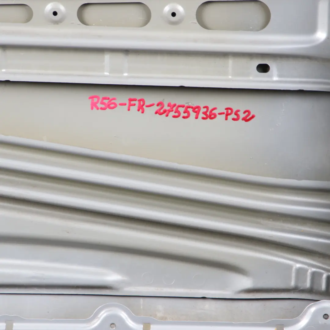 Door Front Right O/S Pure Silver Metallic - 900 to Mini Cooper R55 R56 R57 R58 R59 with Part number 2755936 Mini Cooper R55 R56 R57 R58 R59 Door Front Right O/S Pure Silver Metallic - 900 - SKU 2755936-PS2 - Part number 2755936