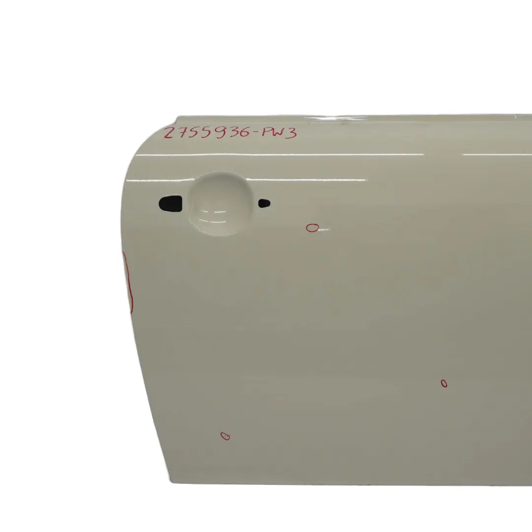 Porta Anteriore Destra Pepe Bianco - 850 per Mini Cooper R55 R56 R57 R58 con numero di parte 2755936 Mini Cooper R55 R56 R57 R58 Porta Anteriore Destra Pepe Bianco - 850 - SKU 2755936-PW3 - Numero di parte 2755936