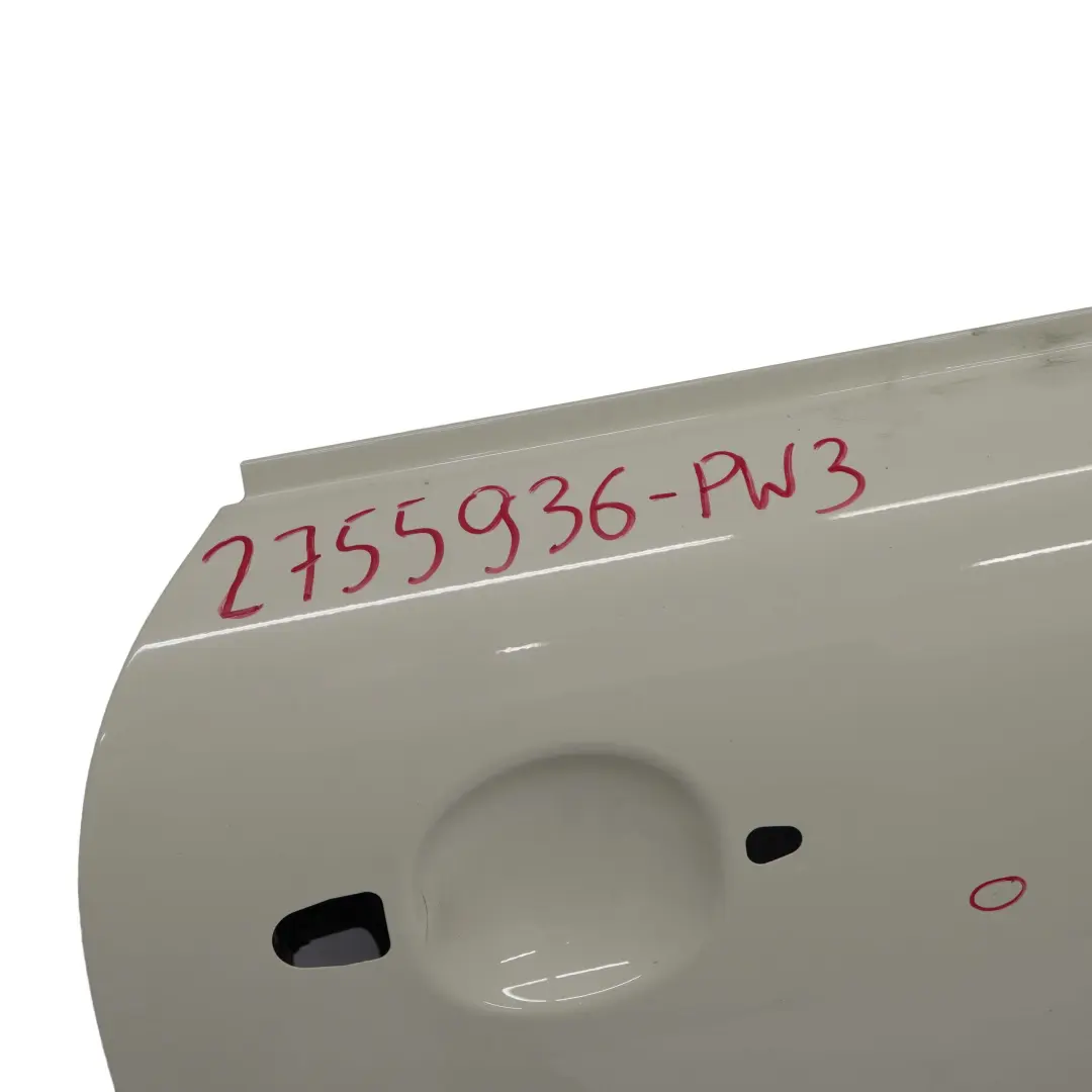 Puerta Delantera Derecha Pepper Blanco - 850 para Mini Cooper R55 R56 R57 R58 R59 con número de pieza 2755936 Mini Cooper R55 R56 R57 R58 R59 Puerta Delantera Derecha Pepper Blanco - 850 - SKU 2755936-PW3 - Número de pieza 2755936