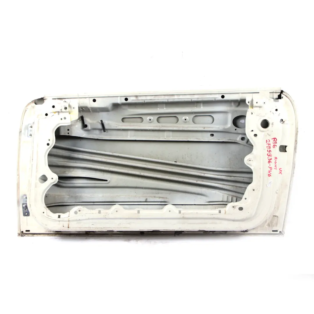 Door Front Right O/S Pepper White - 850 to Mini Cooper R55 R56 R57 R58 R59 6 with Part number 2755936 Mini Cooper R55 R56 R57 R58 R59 6 Door Front Right O/S Pepper White - 850 - SKU 2755936-PW6 - Part number 2755936