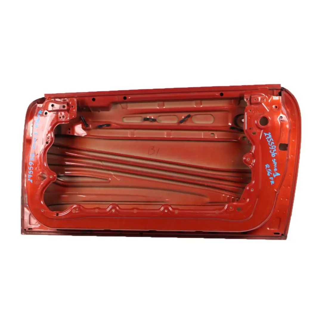 Door Front Right O/S Spice Orange Metallic - B23 to Mini R55 R56 R57 R58 R59 with Part number 2755936 Mini R55 R56 R57 R58 R59 Door Front Right O/S Spice Orange Metallic - B23 - SKU 2755936-SPICE1 - Part number 2755936