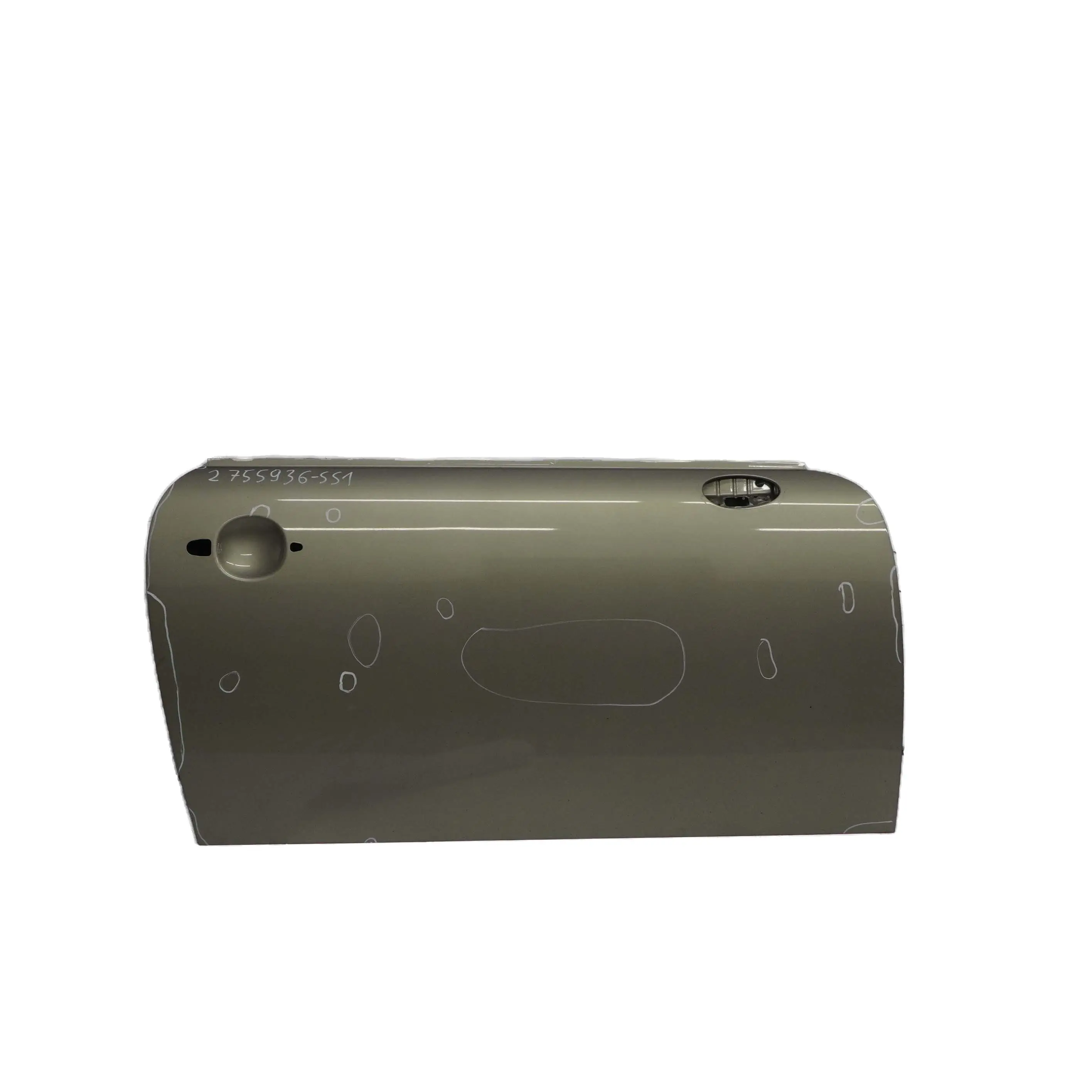 Mini Cooper R55 R56 R57 R58 LCI Porta Anteriore Destra Frizzante Argento -