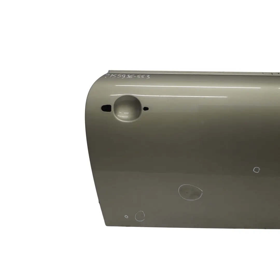 Door Front Right O/S Sparkling Silver - A60 to Mini Cooper R55 R56 R57 R58 R59 with Part number 2755936 Mini Cooper R55 R56 R57 R58 R59 Door Front Right O/S Sparkling Silver - A60 - SKU 2755936-SS3 - Part number 2755936