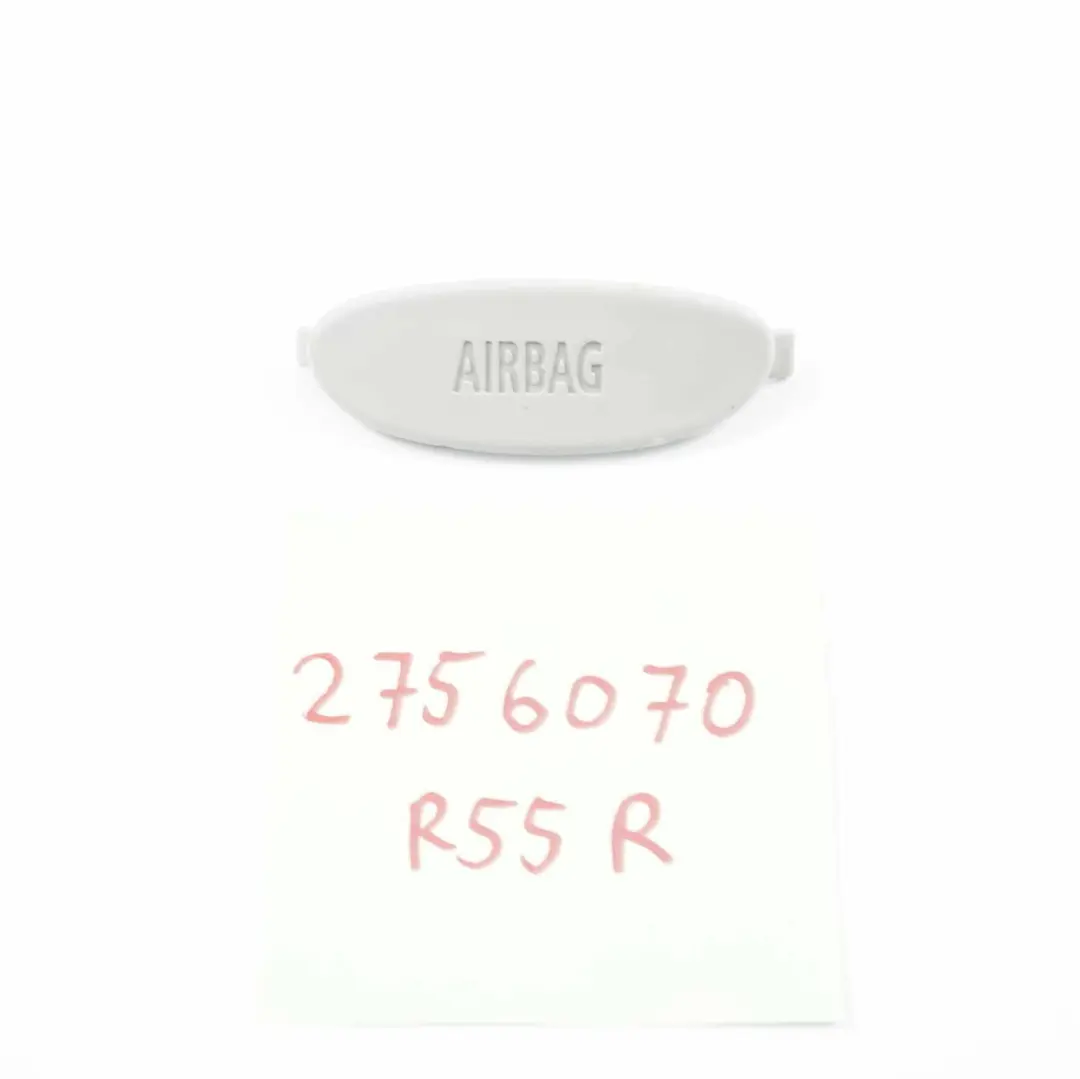 MINI Clubman R55 LCI Cover Cap Airbag Column C Trim Right Light Grey - SKU 2756070 - Part number 2756070