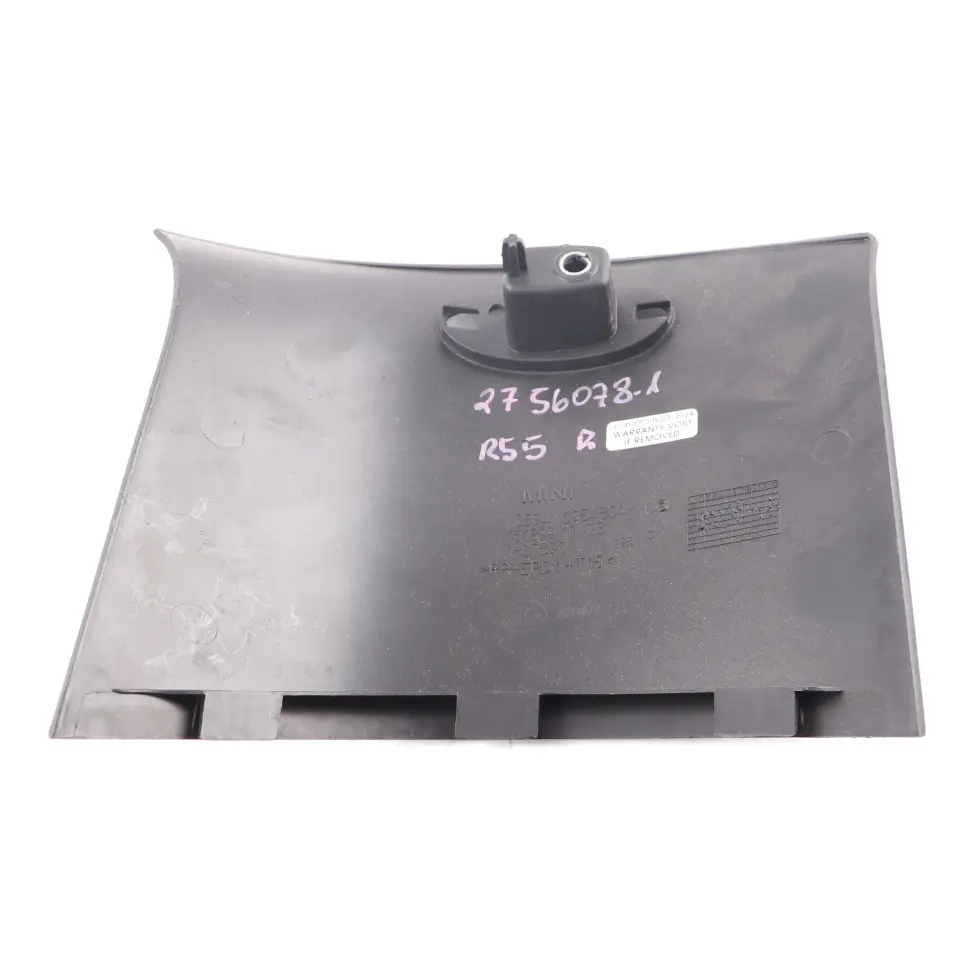 Mini Clubman R55 Cover Column C Trim Panel Right O/S Carbon Black 6954804 - SKU 2756078-1 - Part number 2756078