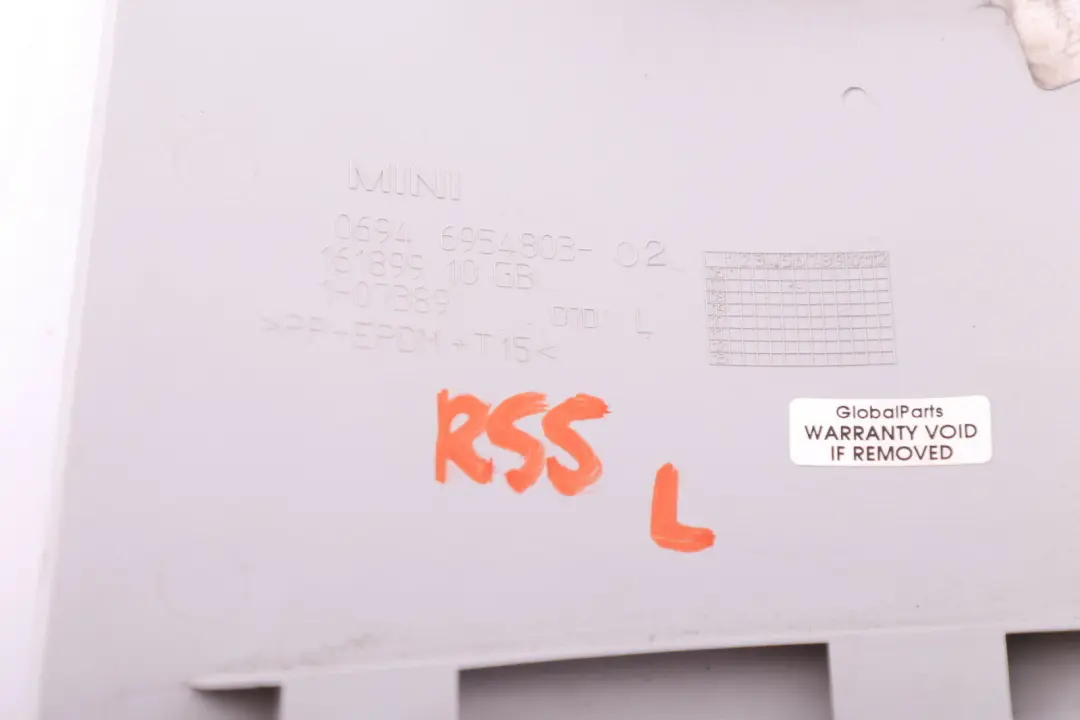 R55N LCI Couverture Colonne C Gauche N/S Gris 6954803 pour Mini Clubman R55 à propos du numéro de pièce 2756079 Mini Clubman R55 R55N LCI Couverture Colonne C Gauche N/S Gris 6954803 - SKU 2756079 - Numéro de pièce 2756079