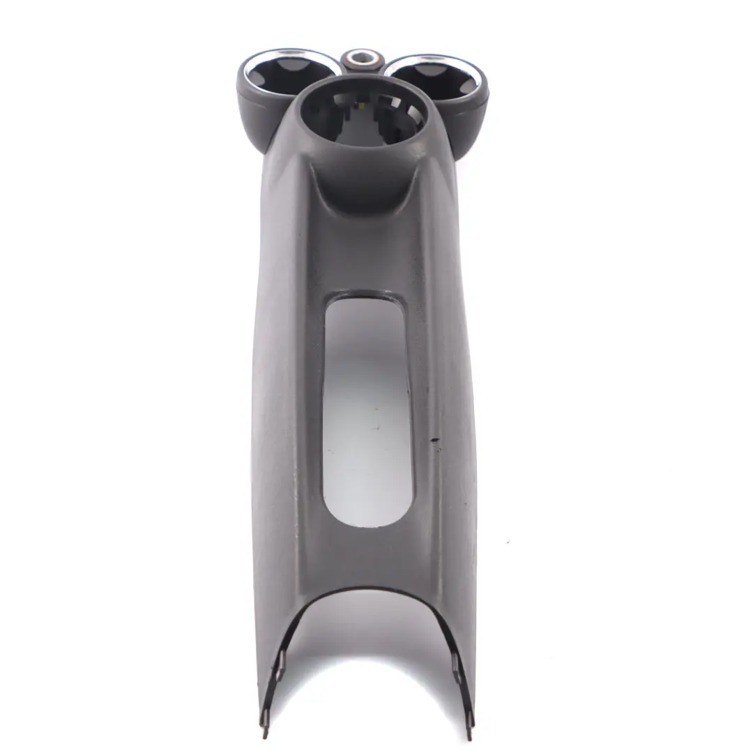 Consola Central Portavasos Tapa Panel Carbono Negro para Mini R55 R56 con número de pieza 2756156 Mini R55 R56 Consola Central Portavasos Tapa Panel Carbono Negro - SKU 2756156-1 - Número de pieza 2756156