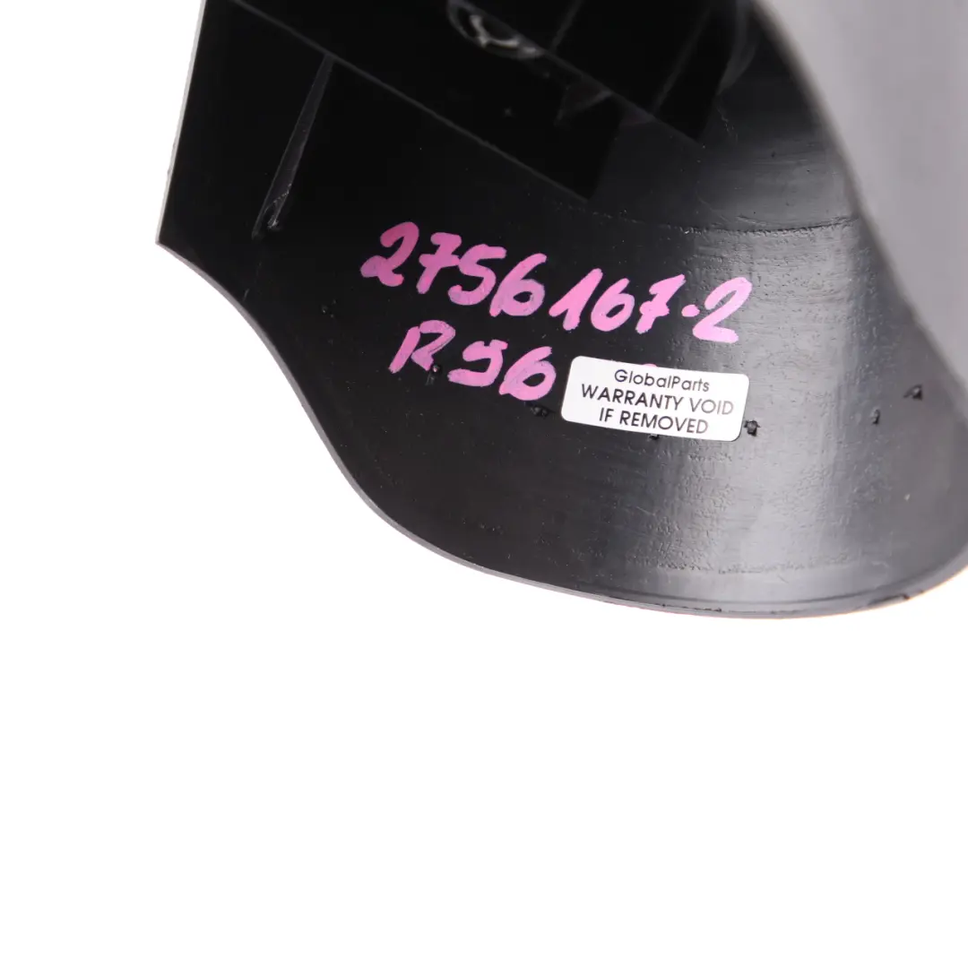 BMW Mini Cooper One 2 R55 R56 R57 R58 Rear Handbrake Console Cup Holder Chrome - SKU 2756167-2 - Part number 2756167