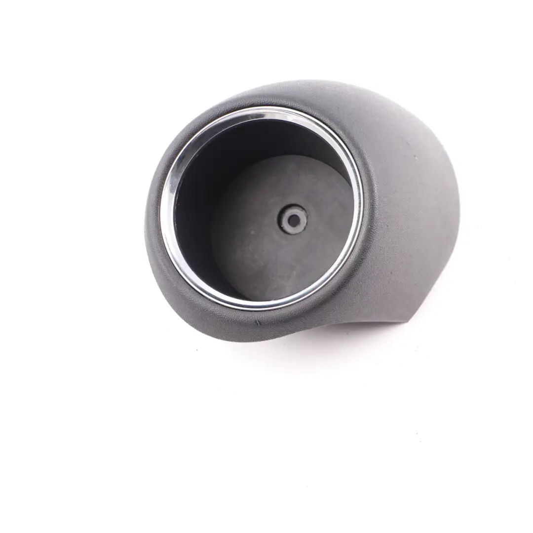 Handbrake Console Cup Holder Chrome to Mini Cooper One R55 R56 R57 R58 Rear with Part number 2756167 Mini Cooper One R55 R56 R57 R58 Rear Handbrake Console Cup Holder Chrome - SKU 2756167 - Part number 2756167