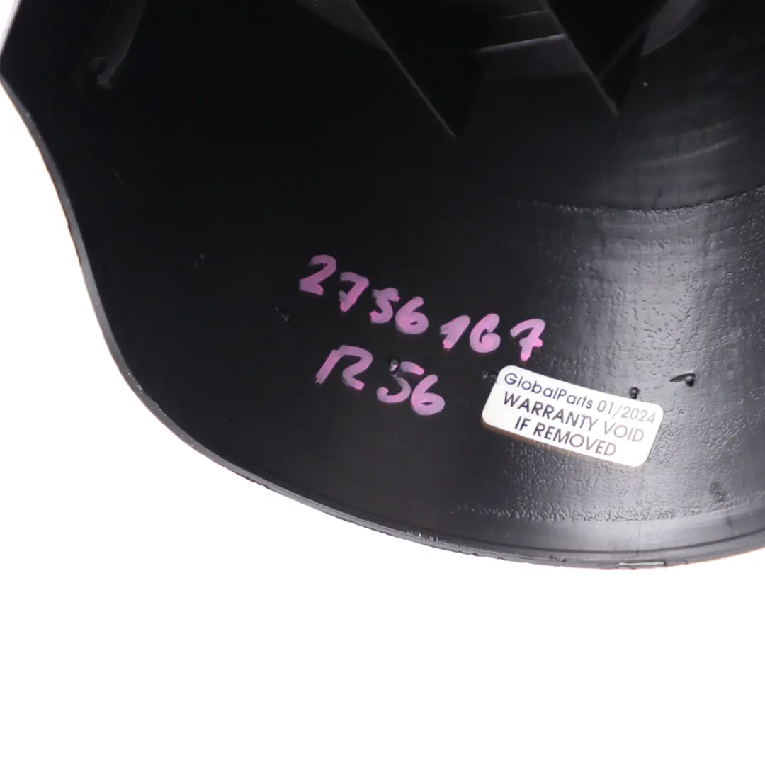 Consola del freno De mano trasero Portavasos Cromo para Mini One R55 R56 R57 R58 con número de pieza 2756167 Mini One R55 R56 R57 R58 Consola del freno De mano trasero Portavasos Cromo - SKU 2756167 - Número de pieza 2756167