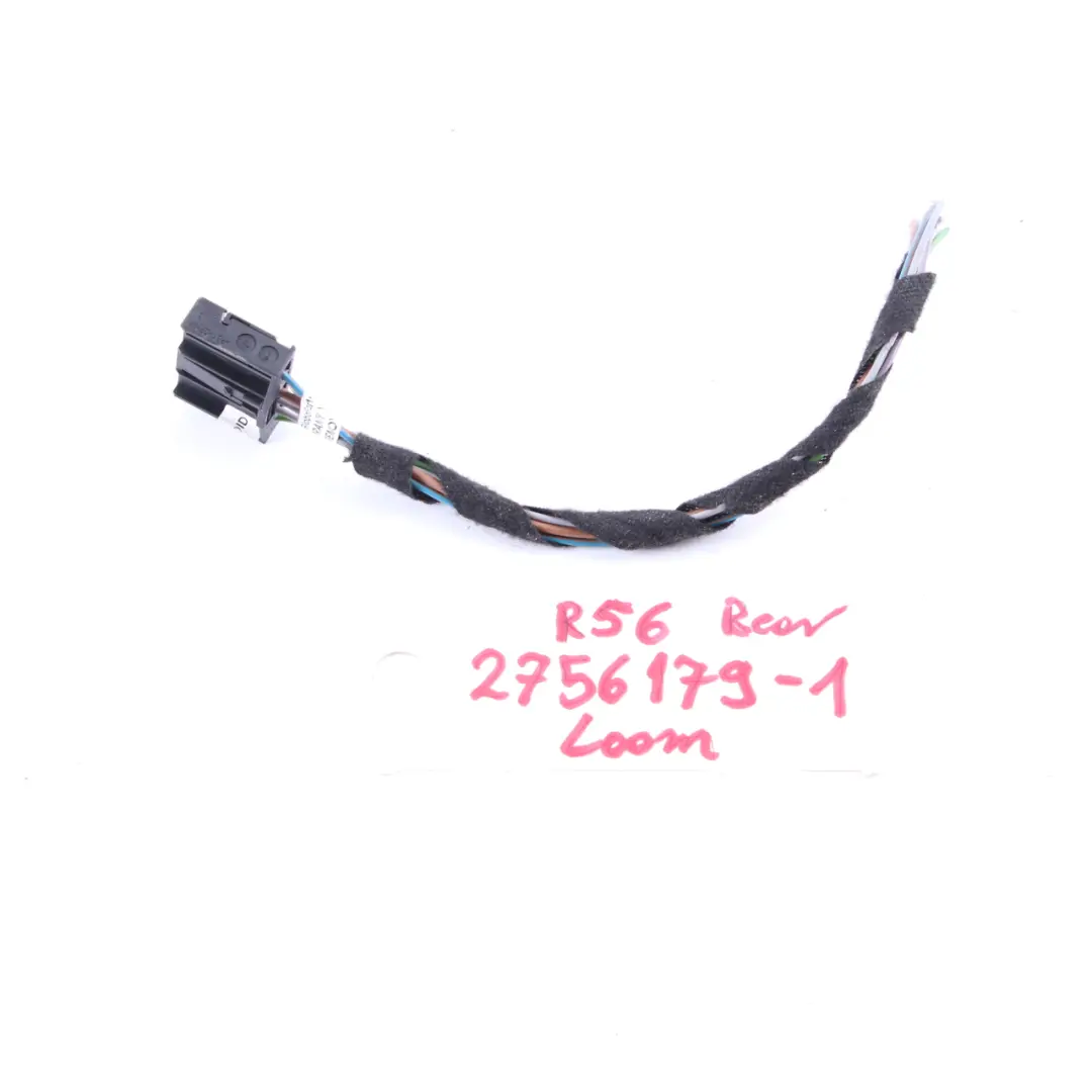 Light Cable Loom Mini R56 R57 Lamp Socket Plug Wiring to Rear with Part number 2756179 Rear Light Cable Loom Mini R56 R57 Lamp Socket Plug Wiring - SKU 2756179-1 - Part number 2756179