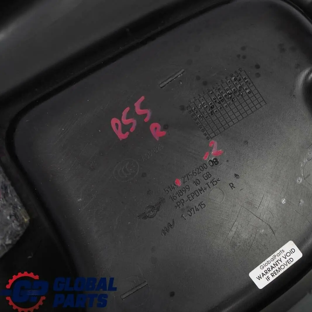 Derecha O / Trasera Split Puerta Embellecedor Cubierta para Mini Cooper 2 R55 con número de pieza 2756200 Mini Cooper 2 R55 Derecha O / Trasera Split Puerta Embellecedor Cubierta - SKU 2756200-2 - Número de pieza 2756200