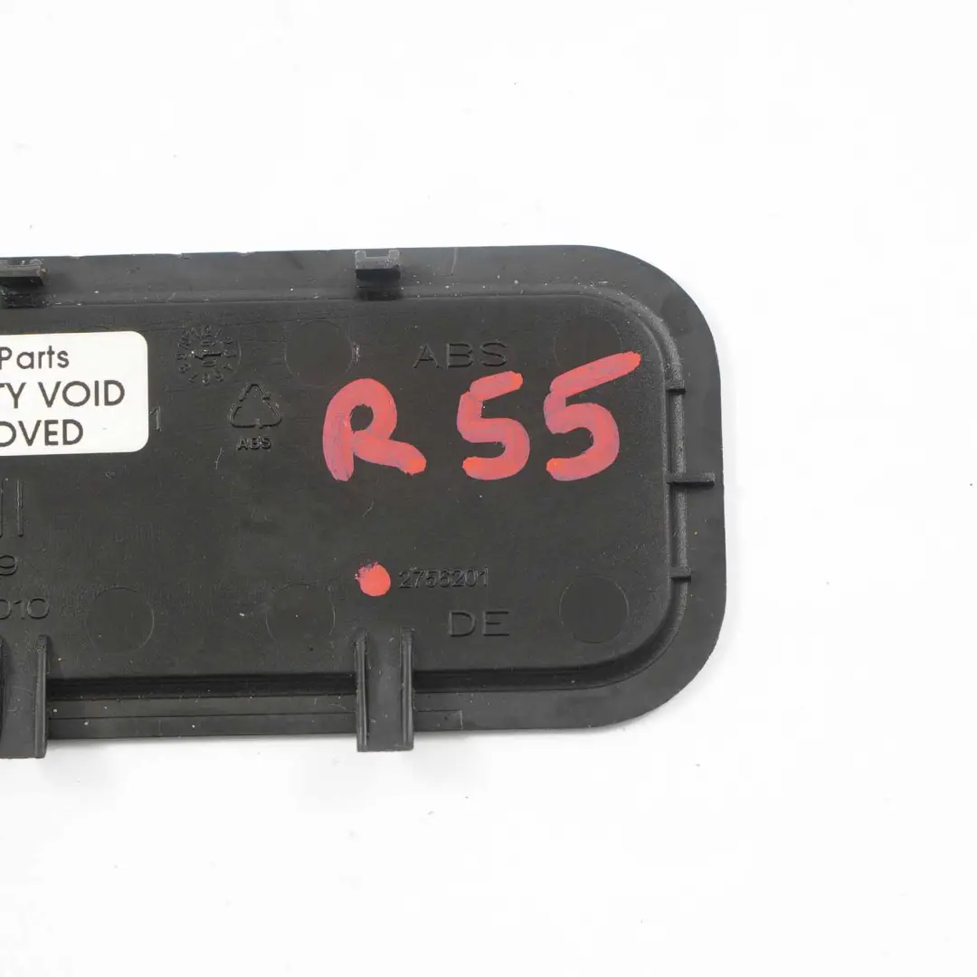 Abdeckung Ausschnitt Leuchte Verkleidung für MINI Cooper Clubman R55 mit Teilenummer 2756201 MINI Cooper Clubman R55 Abdeckung Ausschnitt Leuchte Verkleidung - SKU 2756201 - Teilenummer 2756201