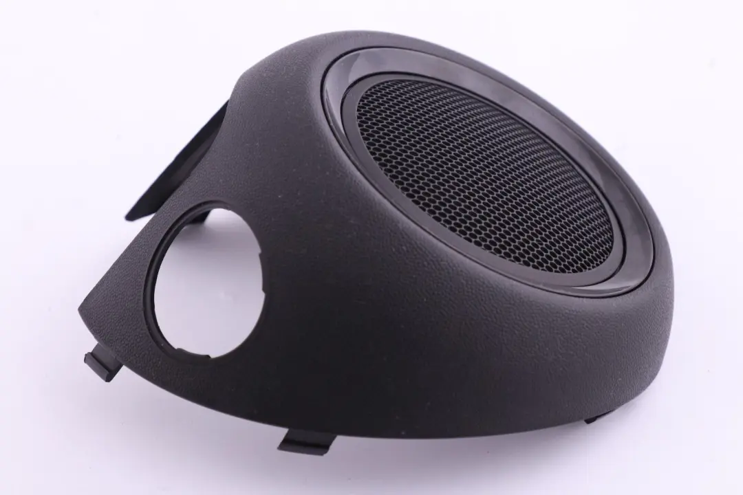 Loudspeaker Black Chrome Right O/S to BMW Mini Cooper R56 R55 R57 Cover with Part number 2756572 BMW Mini Cooper R56 R55 R57 Cover Loudspeaker Black Chrome Right O/S - SKU 2756572 - Part number 2756572
