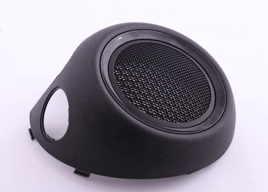 Loudspeaker Black Chrome Right O/S to BMW Mini Cooper R56 R55 R57 Cover with Part number 2756572 BMW Mini Cooper R56 R55 R57 Cover Loudspeaker Black Chrome Right O/S - SKU 2756572 - Part number 2756572