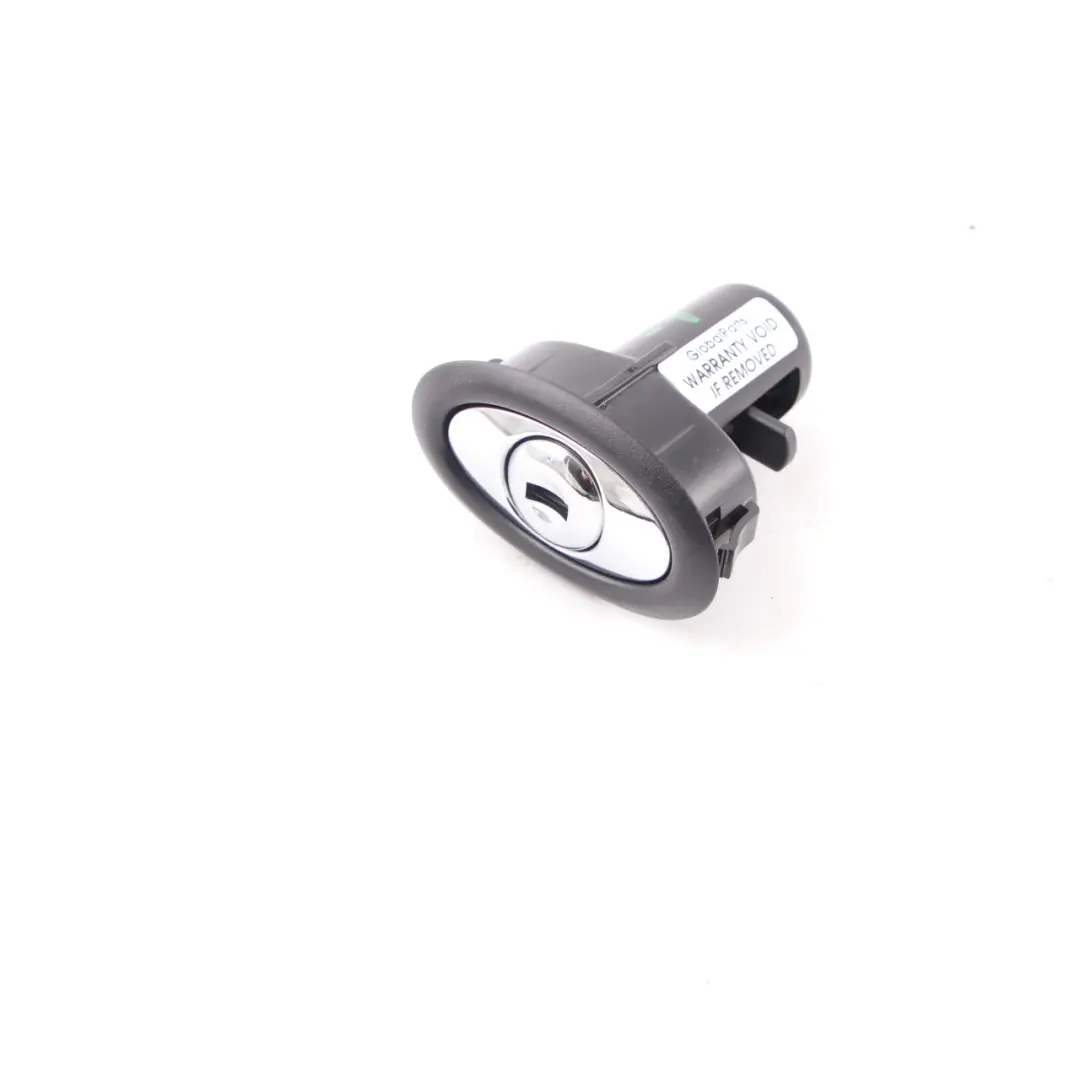Mini R57 R57N LCI Cassetto portaoggetti Cruscotto Cromato Pulsante a Pressione - SKU 2756623-1 - Numero di parte 2756623