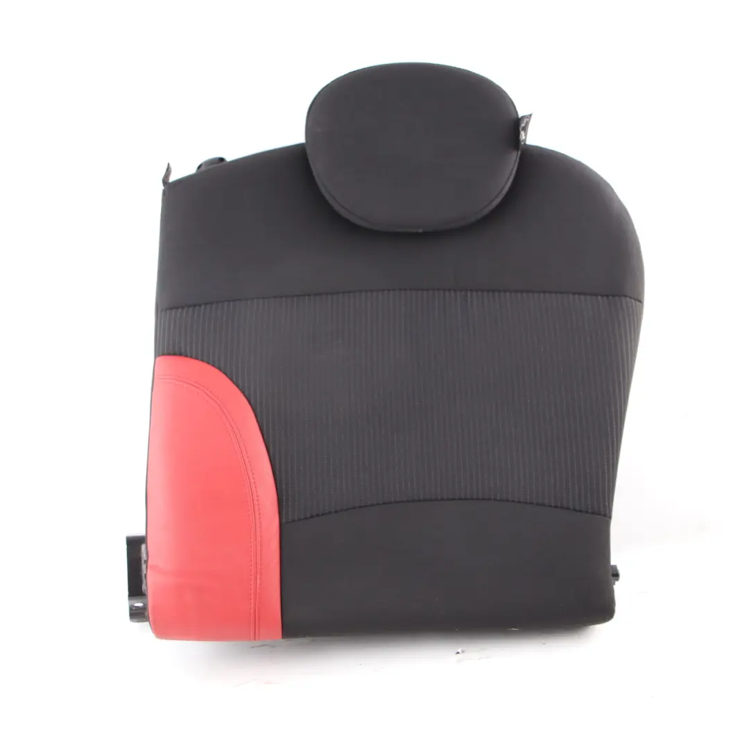 Backrest Mini Clubman R55 Rear Seat Left N/S Cloth Leather Back Cover Red to Seat with Part number 2756743 Seat Backrest Mini Clubman R55 Rear Seat Left N/S Cloth Leather Back Cover Red - SKU 2756743 - Part number 2756743