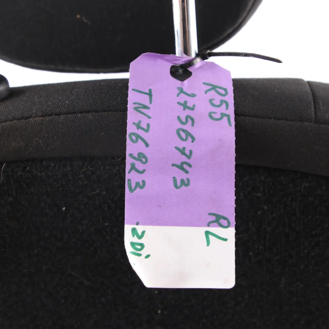 Backrest Mini Clubman R55 Rear Seat Left N/S Cloth Leather Back Cover Red to Seat with Part number 2756743 Seat Backrest Mini Clubman R55 Rear Seat Left N/S Cloth Leather Back Cover Red - SKU 2756743 - Part number 2756743