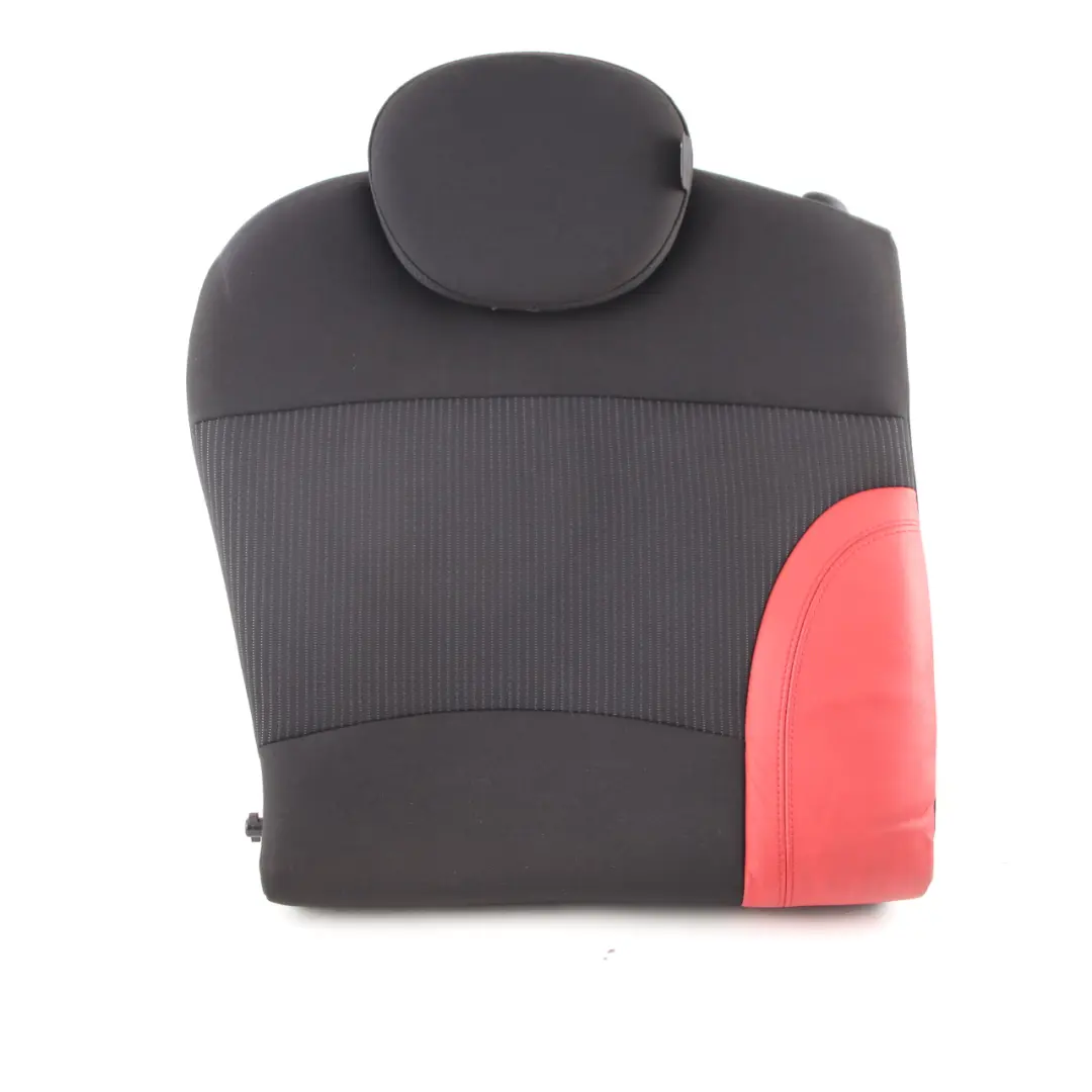 Backrest Mini Clubman R55 Rear Seat Right O/S Cloth Leather Back Cover Red to Seat with Part number 2756744 Seat Backrest Mini Clubman R55 Rear Seat Right O/S Cloth Leather Back Cover Red - SKU 2756744 - Part number 2756744