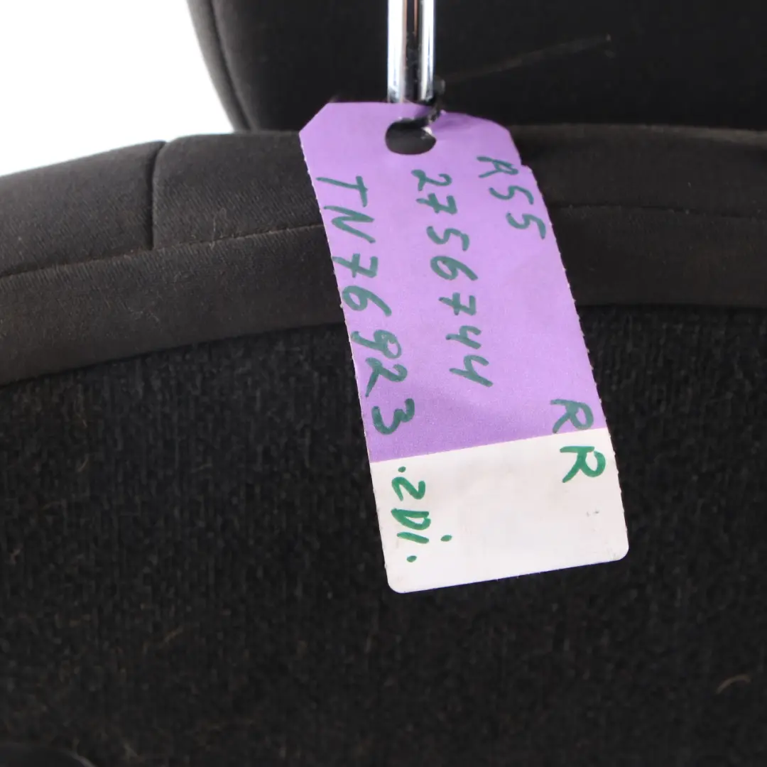 Seat Backrest Mini Clubman R55 Rear Seat Right O/S Cloth Leather Back Cover Red - SKU 2756744 - Part number 2756744