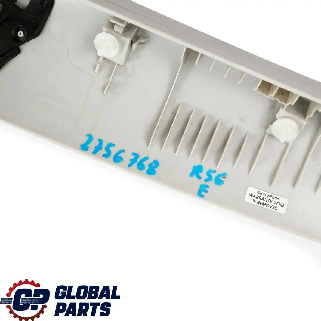 Apertura Pilastro Destra Grigio Chiaro 5143 per Mini R55 R56 LCI con numero di parte 2756768 Mini R55 R56 LCI Apertura Pilastro Destra Grigio Chiaro 5143 - SKU 2756768 - Numero di parte 2756768