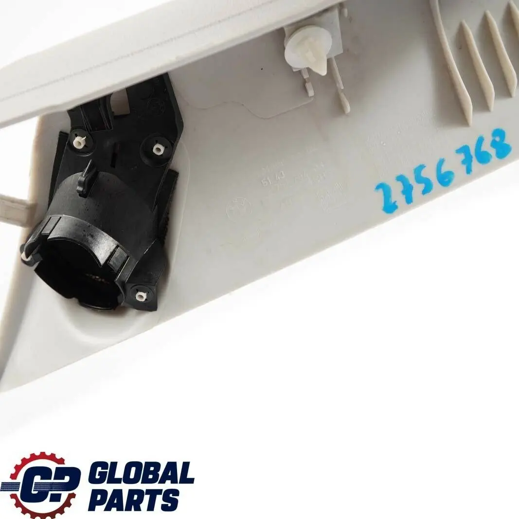 Tapa Columna A Derecha Gris Hellgrau para Mini R55 R56 LCI con número de pieza 2756768 Mini R55 R56 LCI Tapa Columna A Derecha Gris Hellgrau - SKU 2756768 - Número de pieza 2756768