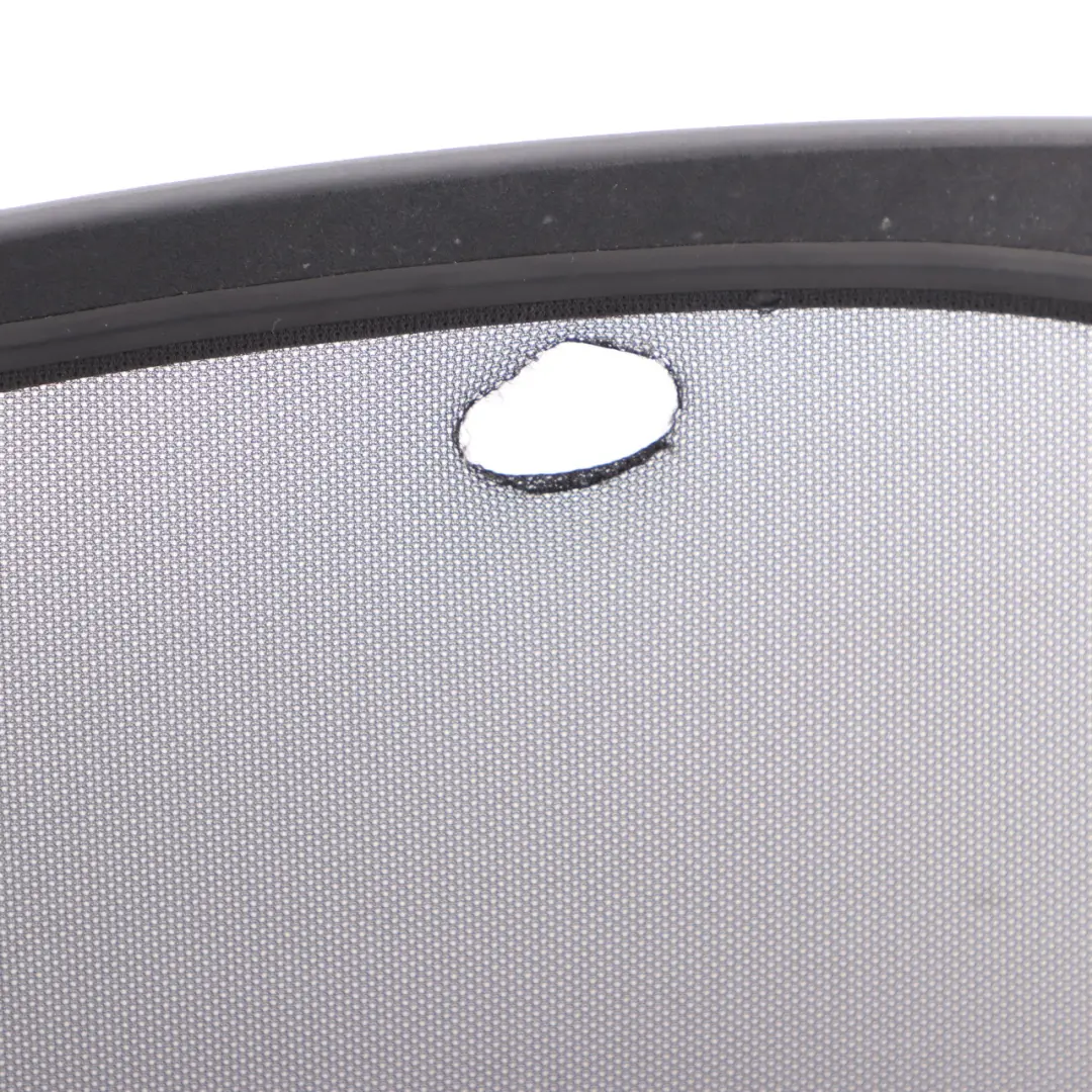 Deflector Mini R57 Convertible Rear Centre Protection Covering Mesh Screen to Wind with Part number 2757001 Wind Deflector Mini R57 Convertible Rear Centre Protection Covering Mesh Screen - SKU 2757001-1 - Part number 2757001