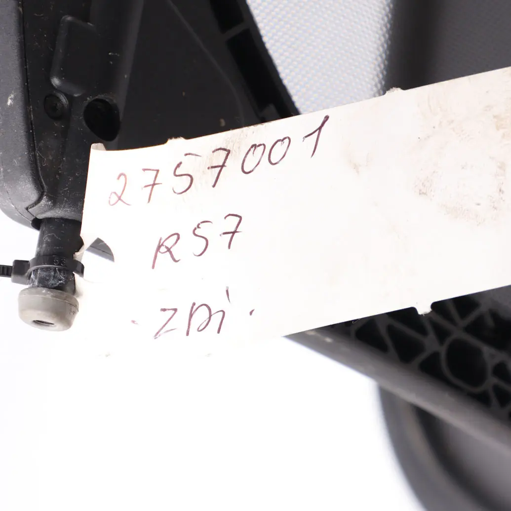 Deflector Mini R57 Convertible Rear Centre Protection Covering Mesh Screen to Wind with Part number 2757001 Wind Deflector Mini R57 Convertible Rear Centre Protection Covering Mesh Screen - SKU 2757001 - Part number 2757001