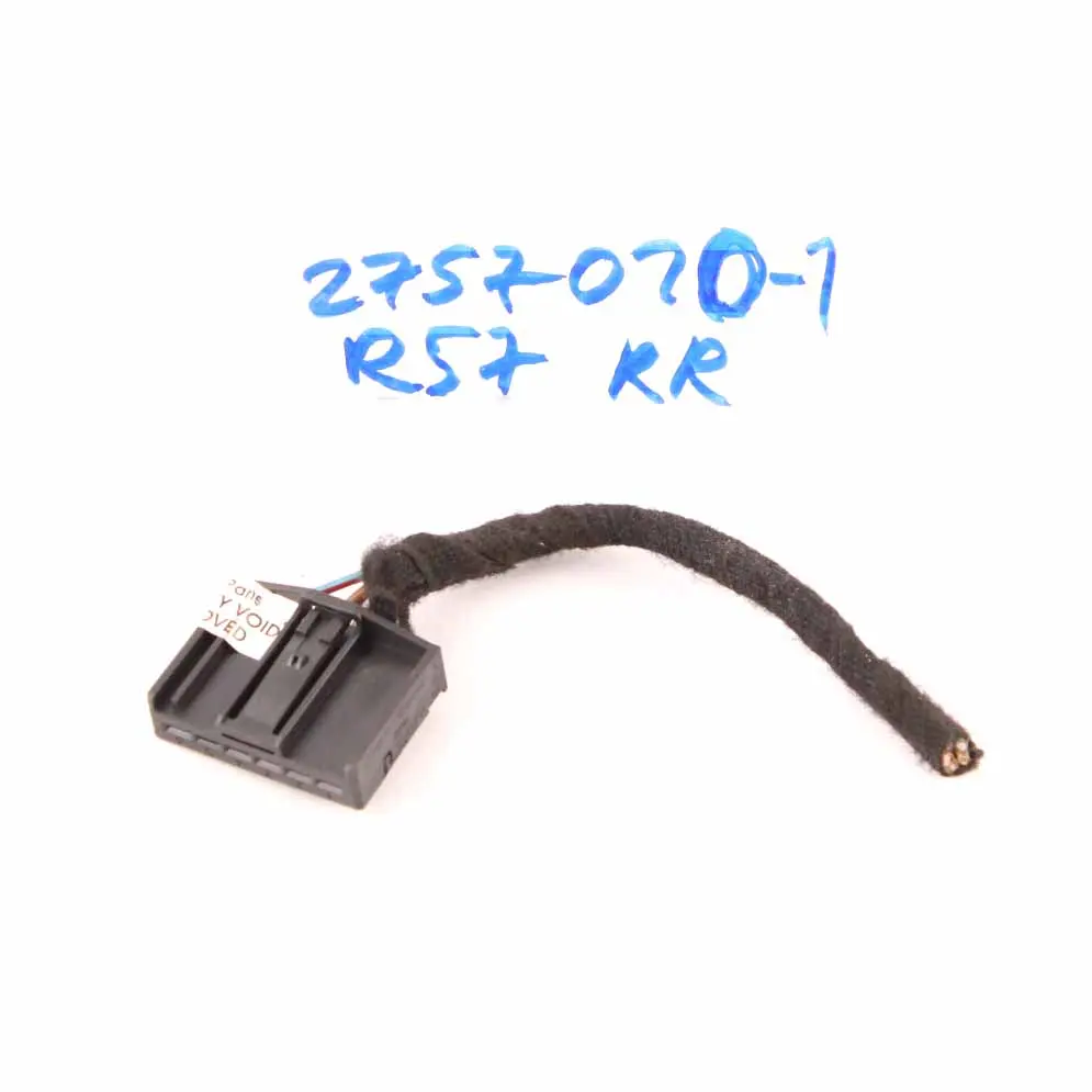 Tail Light Lamp Right O/S Plug Socket Wiring 6984754 to Mini R56 R57 Rear with Part number 2757010 Mini R56 R57 Rear Tail Light Lamp Right O/S Plug Socket Wiring 6984754 - SKU 2757010-3 - Part number 2757010