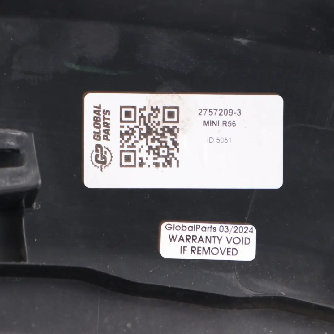 Extension de passage de roue avant gauche 7157103 pour Mini Cooper R55 R56 R57 à propos du numéro de pièce 2757209 Mini Cooper R55 R56 R57 Extension de passage de roue avant gauche 7157103 - SKU 2757209-3 - Numéro de pièce 2757209