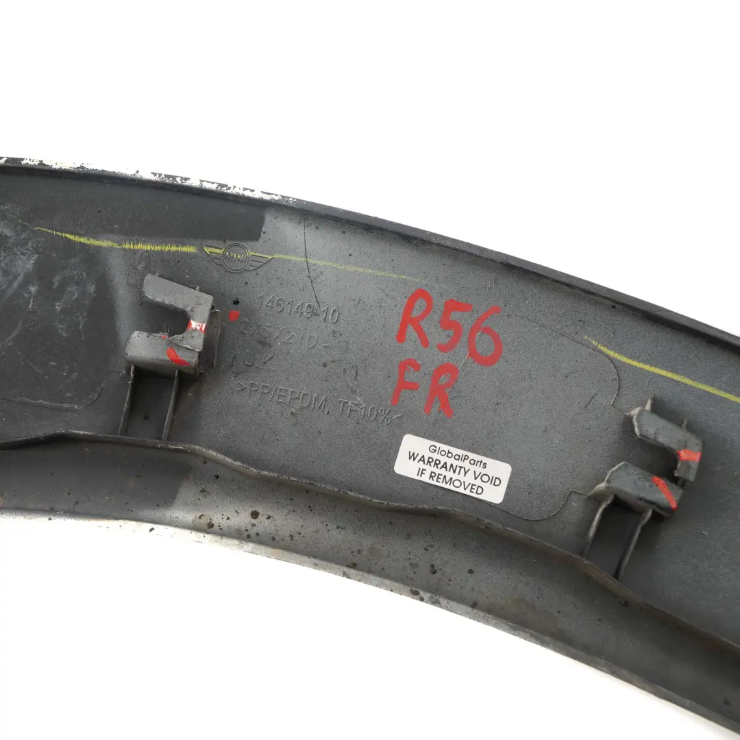 enjoliveur d'arc de roue, extension avant droite, blanc poivre - 850 pour Mini R56 à propos du numéro de pièce 2757210 Mini R56 enjoliveur d'arc de roue, extension avant droite, blanc poivre - 850 - SKU 2757210-PW - Numéro de pièce 2757210