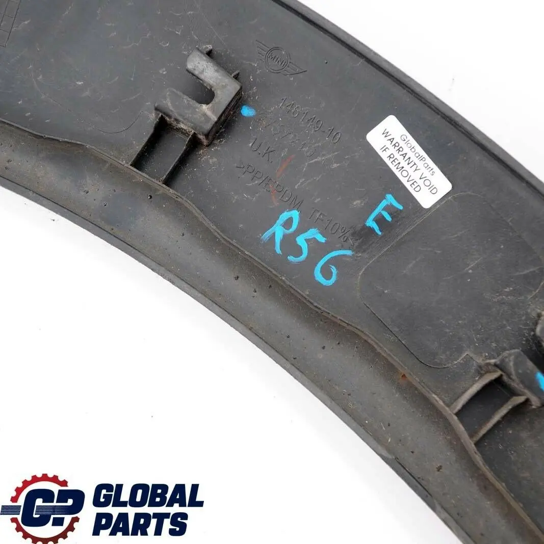 Estensione arco ruota anteriore destro per Mini Cooper One R56 R57 R58 con numero di parte 2757210 Mini Cooper One R56 R57 R58 Estensione arco ruota anteriore destro - SKU 2757210 - Numero di parte 2757210