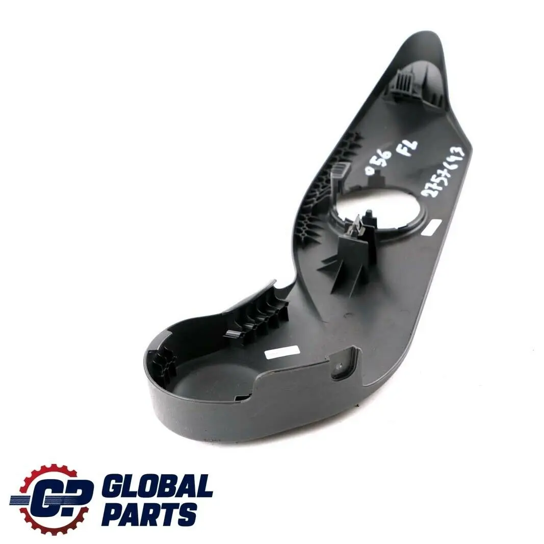 Mini R56 R57 Front Seat Outer Left N/S Covering Cover Trim Black 2757667 - SKU 2757643 - Part number 2757643