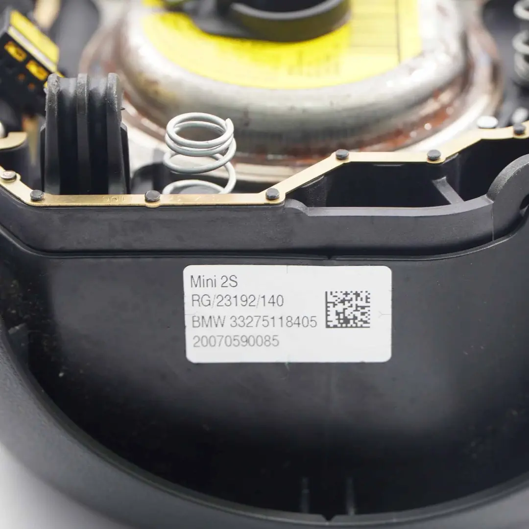 Mini Cooper One R55 R56 R57 Module / Capuchon / Milieu de Volant Airbag - SKU 2757663-3 - Numéro de pièce 2757663