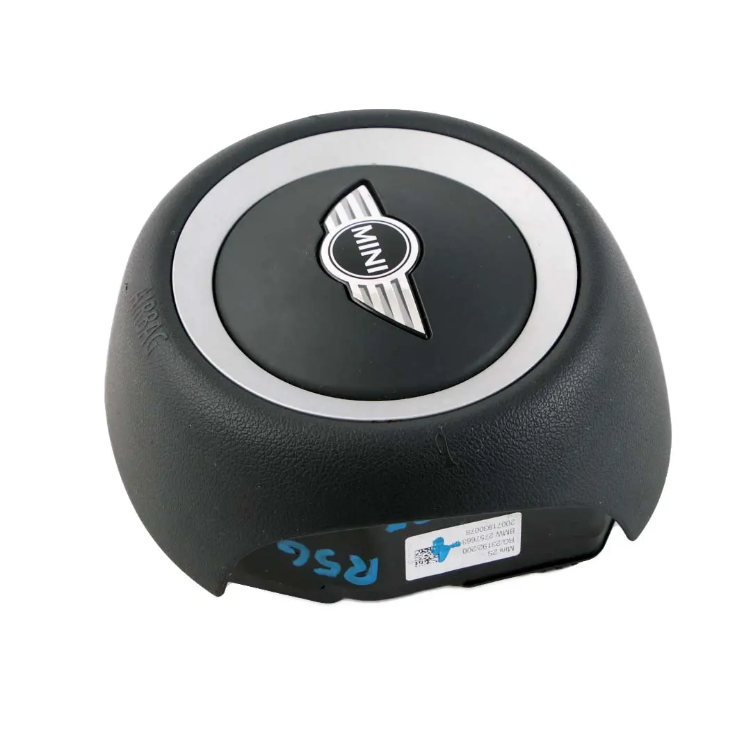 Steering Wheel Driver's Side Airbag Module to Mini Cooper One R55 R56 R57 with Part number 2757663 Mini Cooper One R55 R56 R57 Steering Wheel Driver's Side Airbag Module - SKU 2757663-4 - Part number 2757663