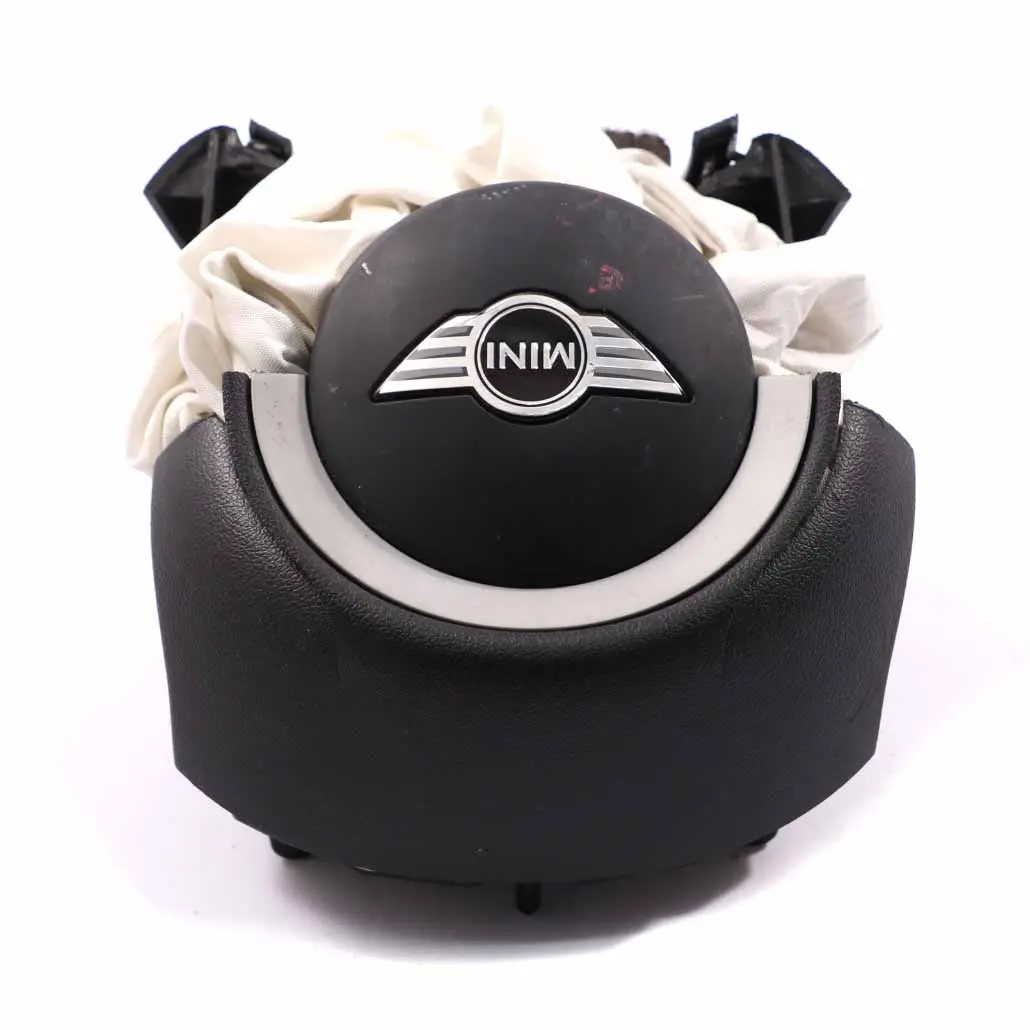 Steering Wheel Driver's Side Airbag Module DAMAGED to Mini Cooper R55 R56 R57 with Part number 2757663 Mini Cooper R55 R56 R57 Steering Wheel Driver's Side Airbag Module DAMAGED - SKU 2757663-5 - Part number 2757663