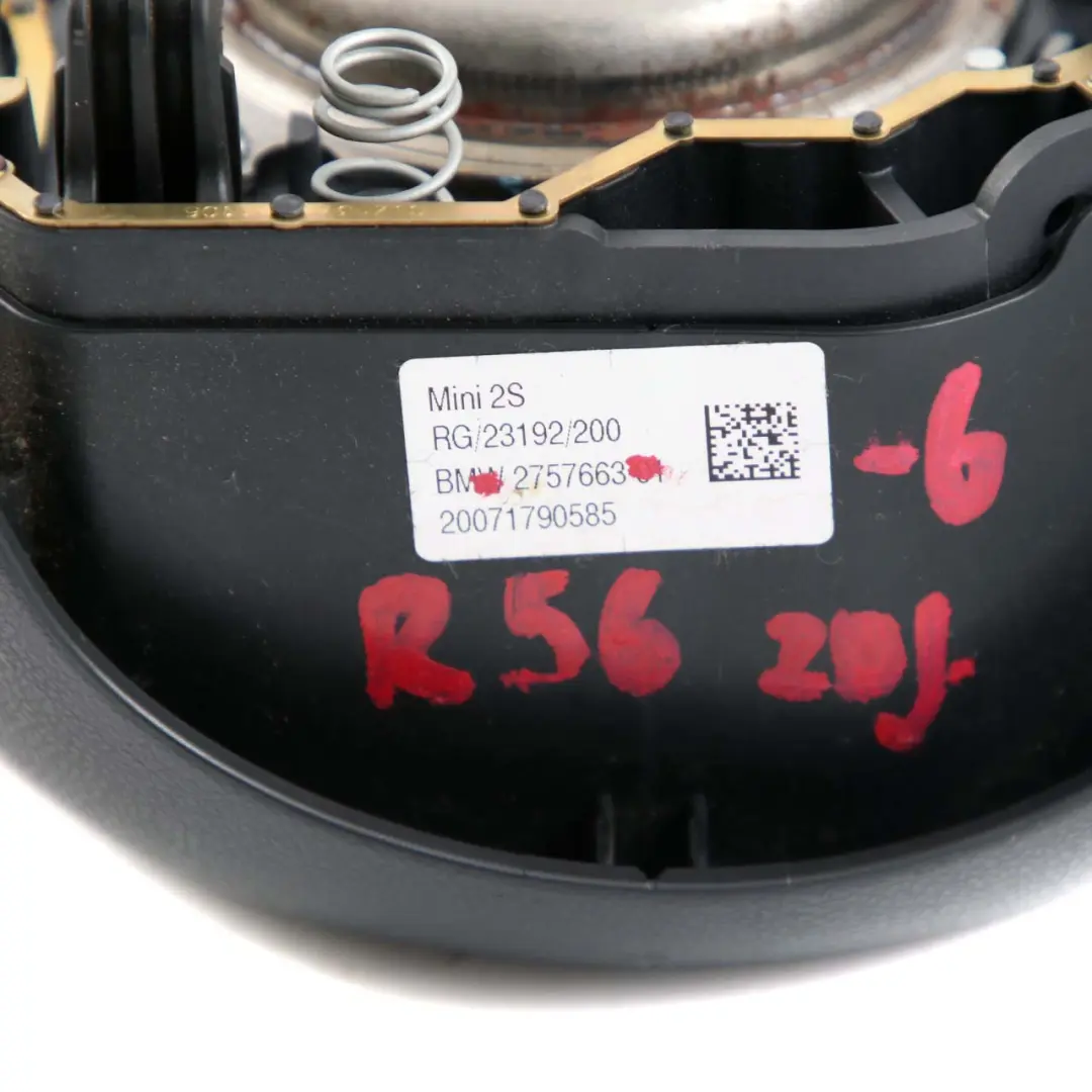 Steering Wheel Driver's Side Air Module Bag Unit to Mini Cooper R55 R56 R57 with Part number 2757663 Mini Cooper R55 R56 R57 Steering Wheel Driver's Side Air Module Bag Unit - SKU 2757663-6 - Part number 2757663