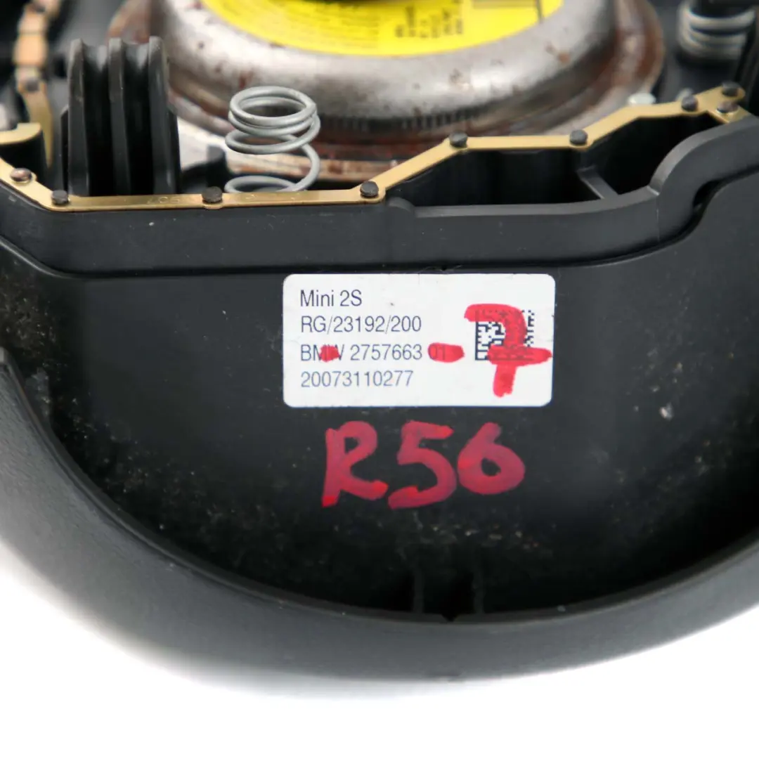 Mini Cooper R55 R56 Steering Wheel Driver's Side Airbag Module Airbag Air Bag - SKU 2757663-7 - Part number 2757663